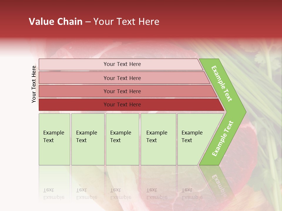 Sirloin Vegetables Beef PowerPoint Template