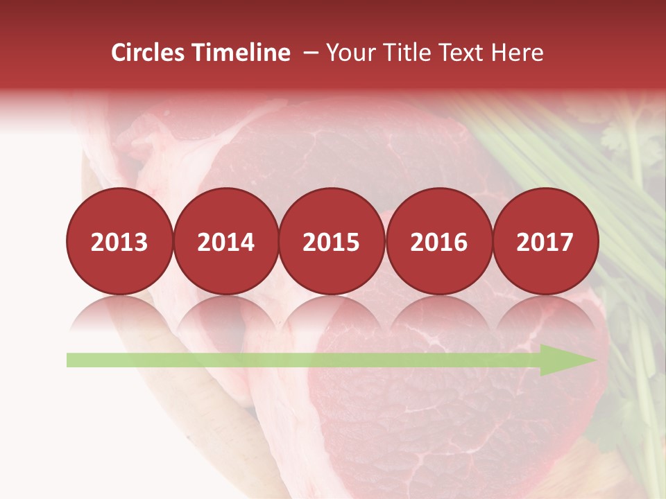 Sirloin Vegetables Beef PowerPoint Template