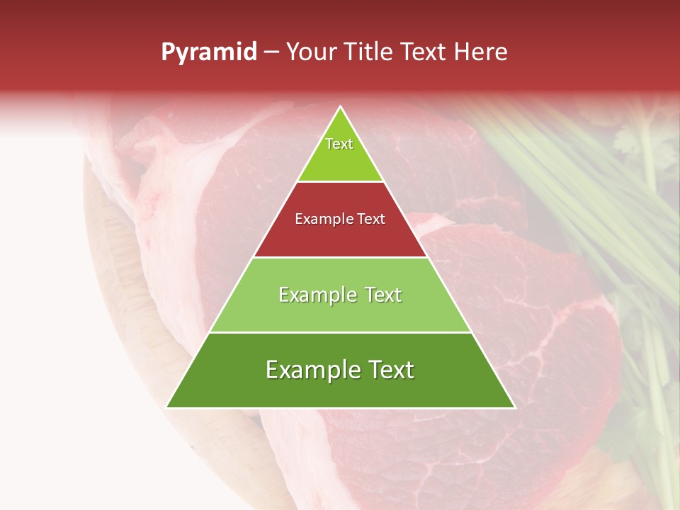 Sirloin Vegetables Beef PowerPoint Template