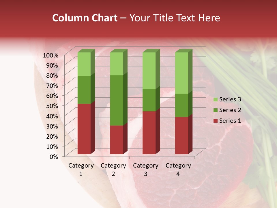 Sirloin Vegetables Beef PowerPoint Template