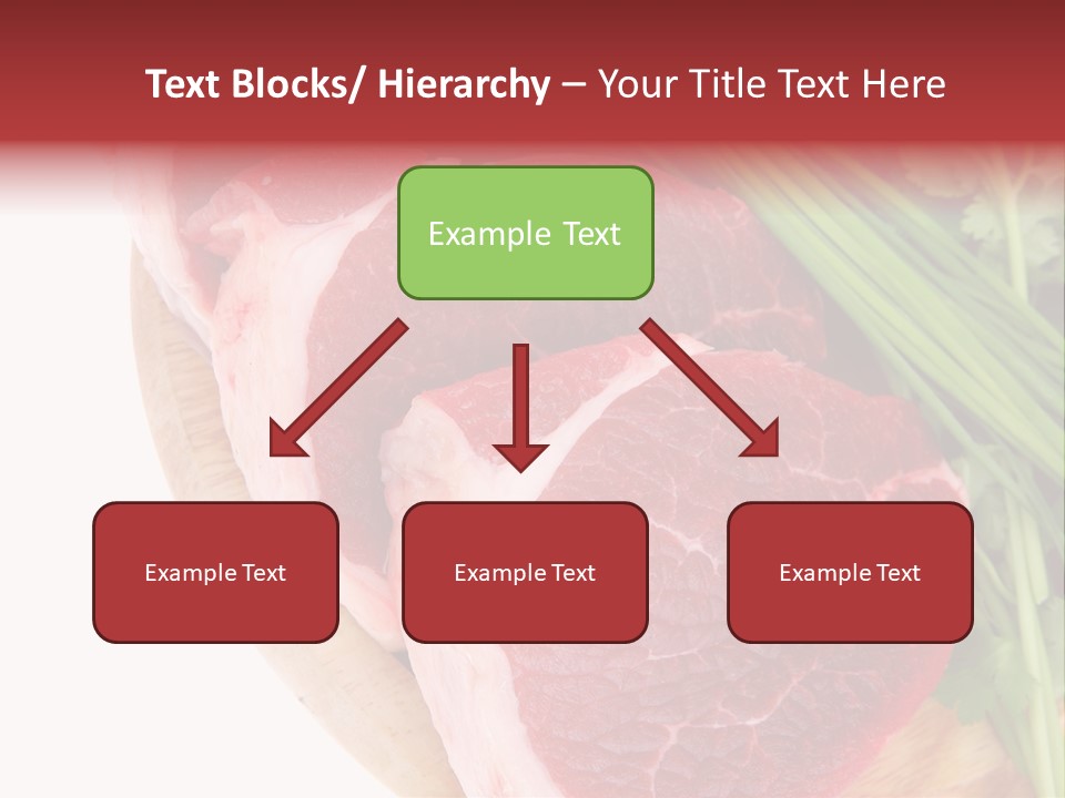 Sirloin Vegetables Beef PowerPoint Template