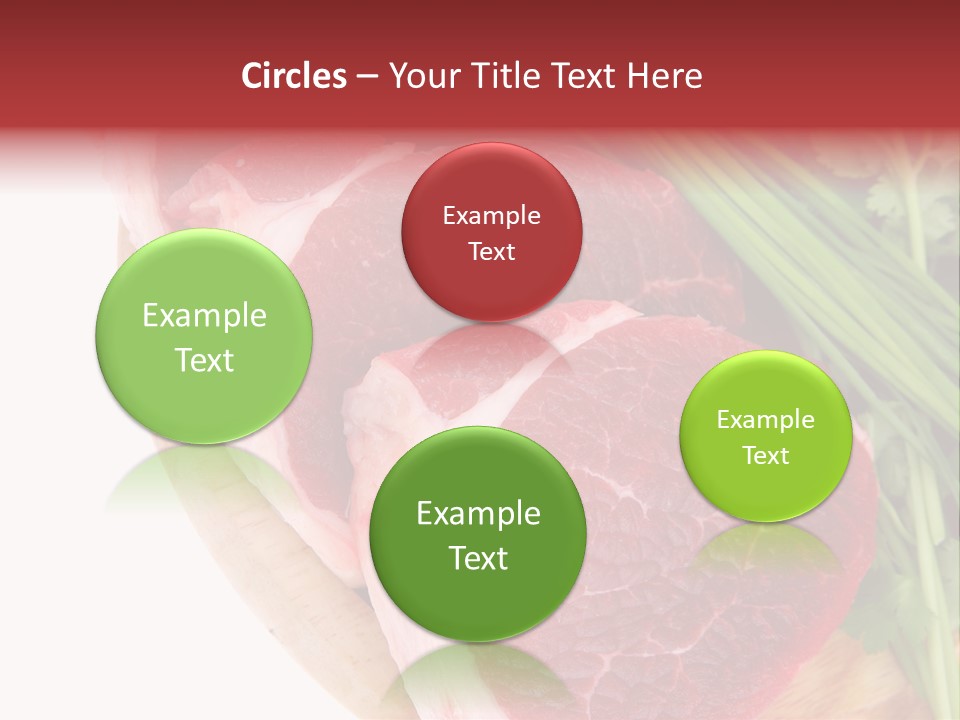 Sirloin Vegetables Beef PowerPoint Template