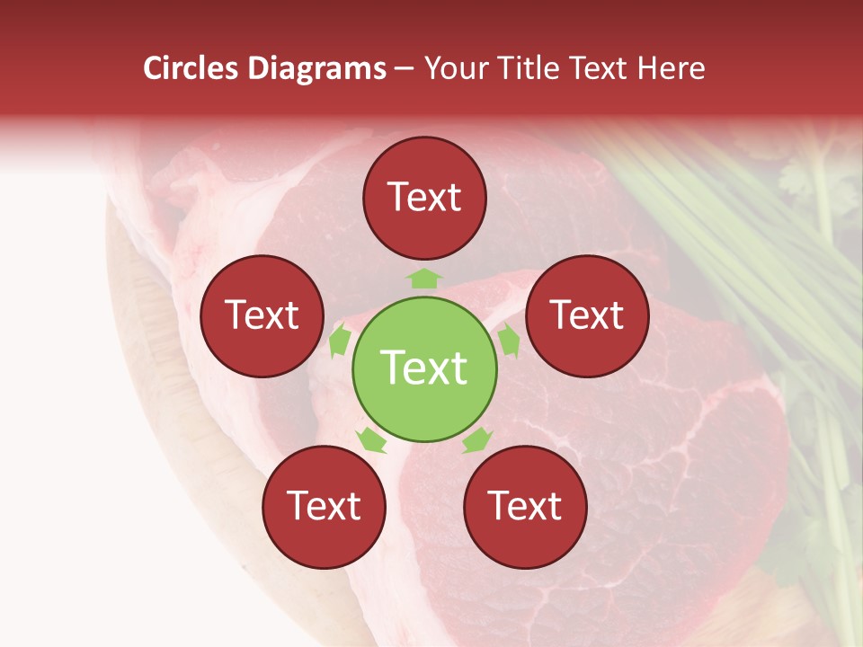 Sirloin Vegetables Beef PowerPoint Template