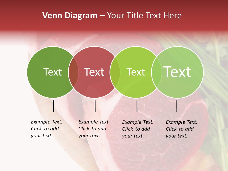Sirloin Vegetables Beef PowerPoint Template