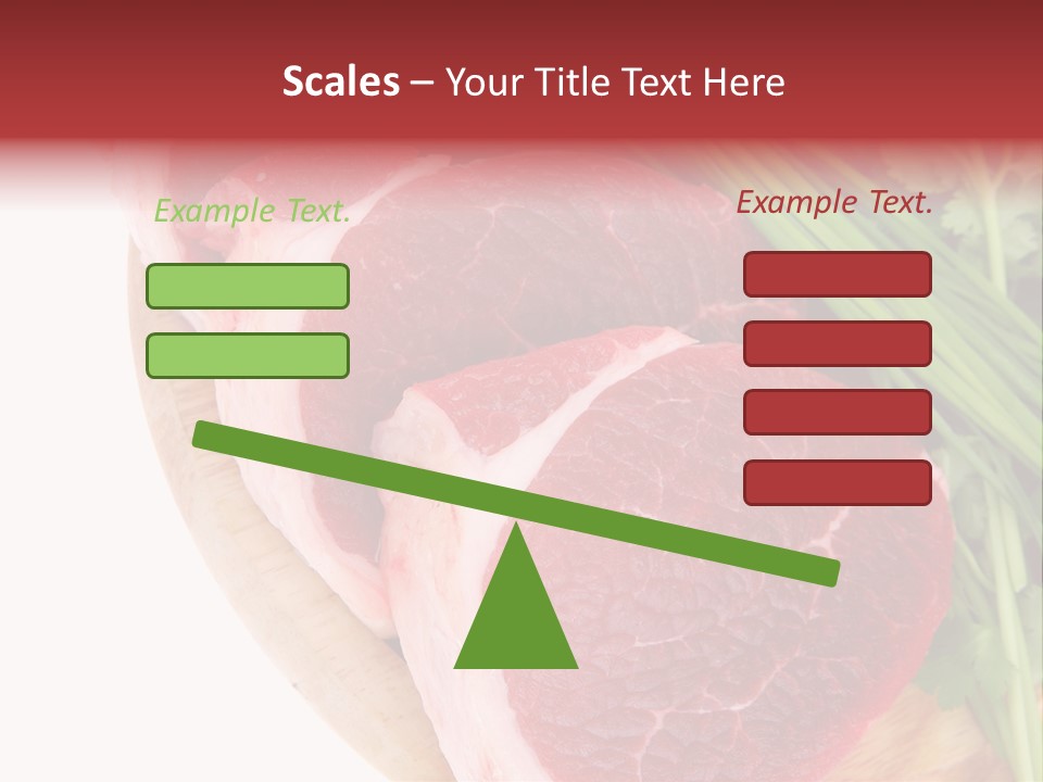 Sirloin Vegetables Beef PowerPoint Template