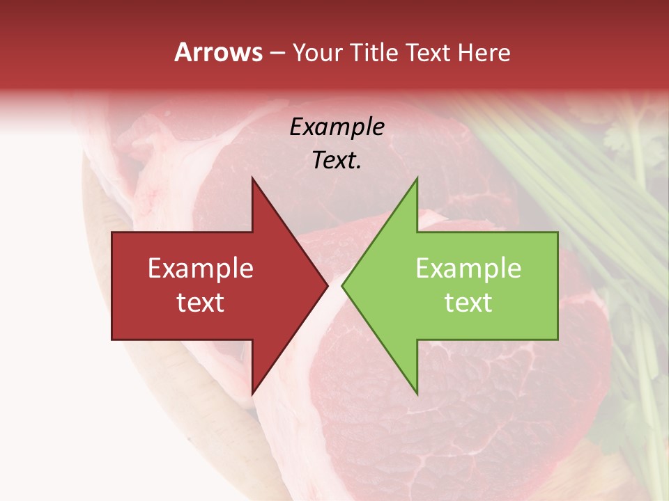 Sirloin Vegetables Beef PowerPoint Template