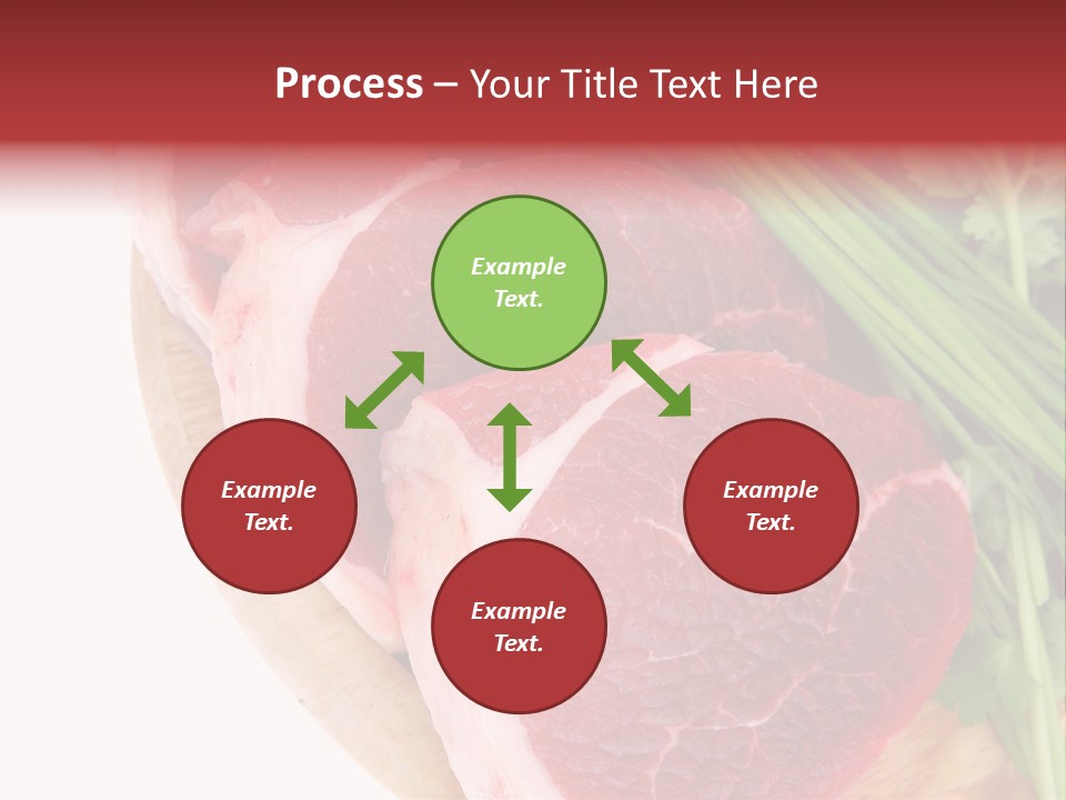 Sirloin Vegetables Beef PowerPoint Template