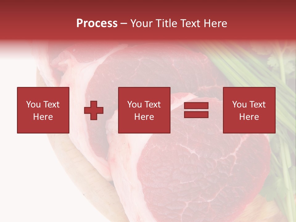 Sirloin Vegetables Beef PowerPoint Template