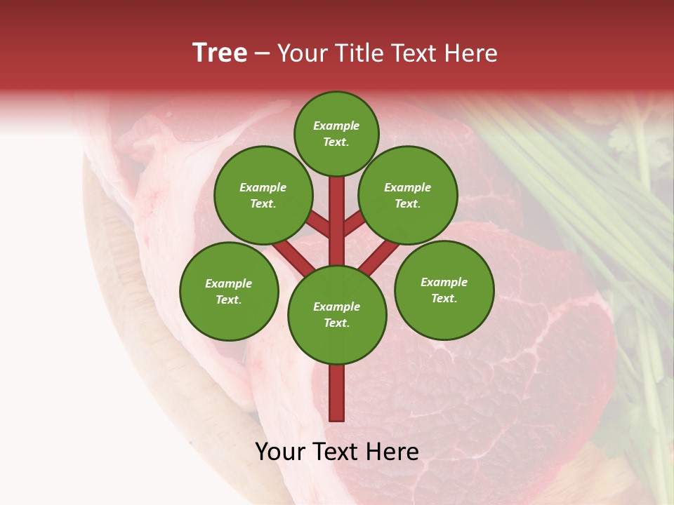 Sirloin Vegetables Beef PowerPoint Template