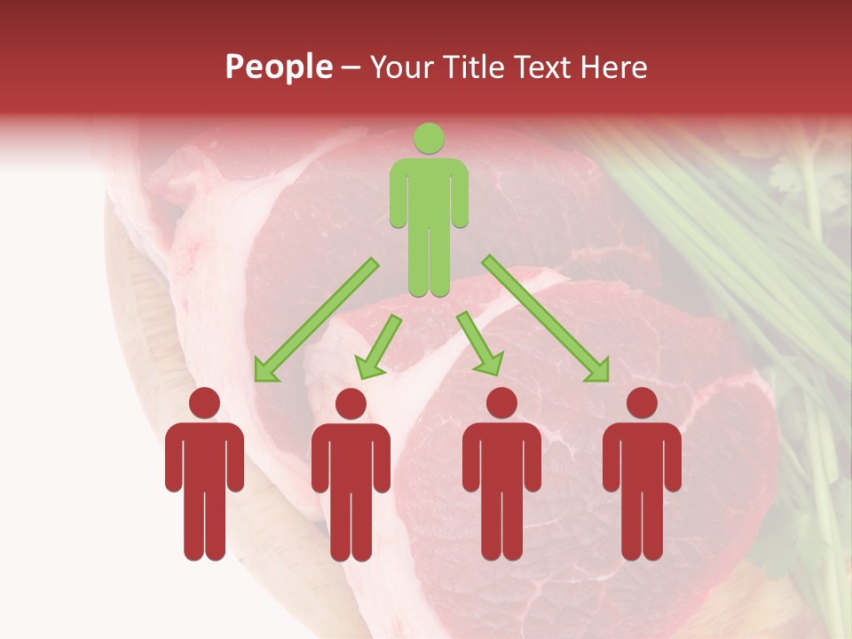 Sirloin Vegetables Beef PowerPoint Template