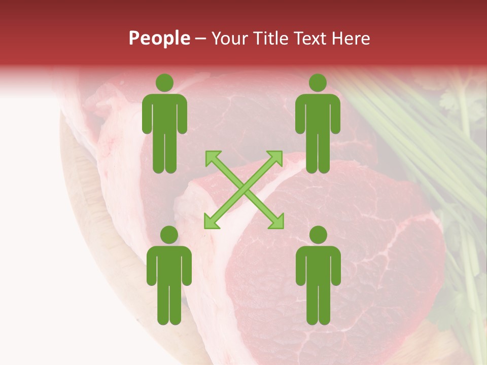 Sirloin Vegetables Beef PowerPoint Template