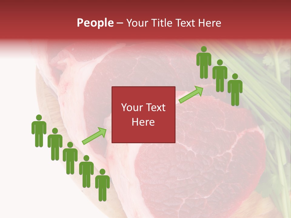 Sirloin Vegetables Beef PowerPoint Template