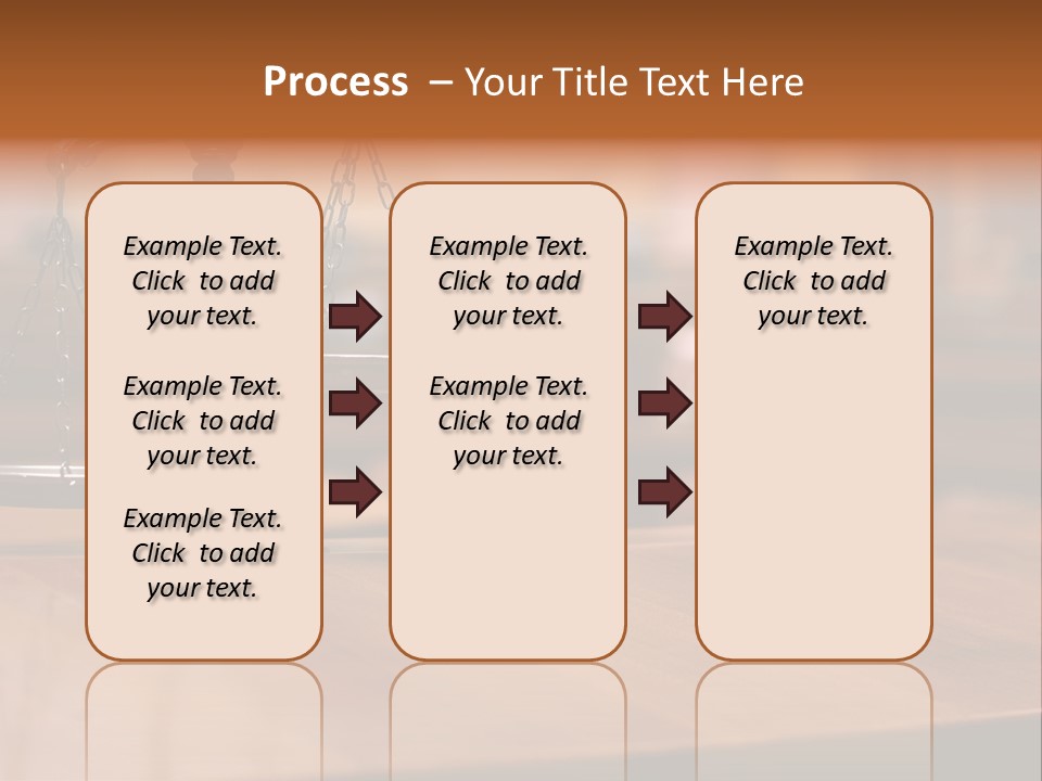 Bronze Judge Honesty PowerPoint Template