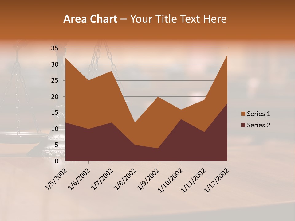 Bronze Judge Honesty PowerPoint Template
