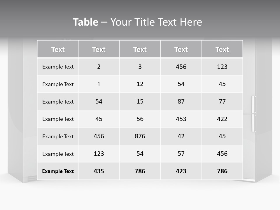 Equipment Set Laundry PowerPoint Template