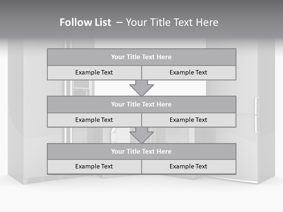 Equipment Set Laundry PowerPoint Template