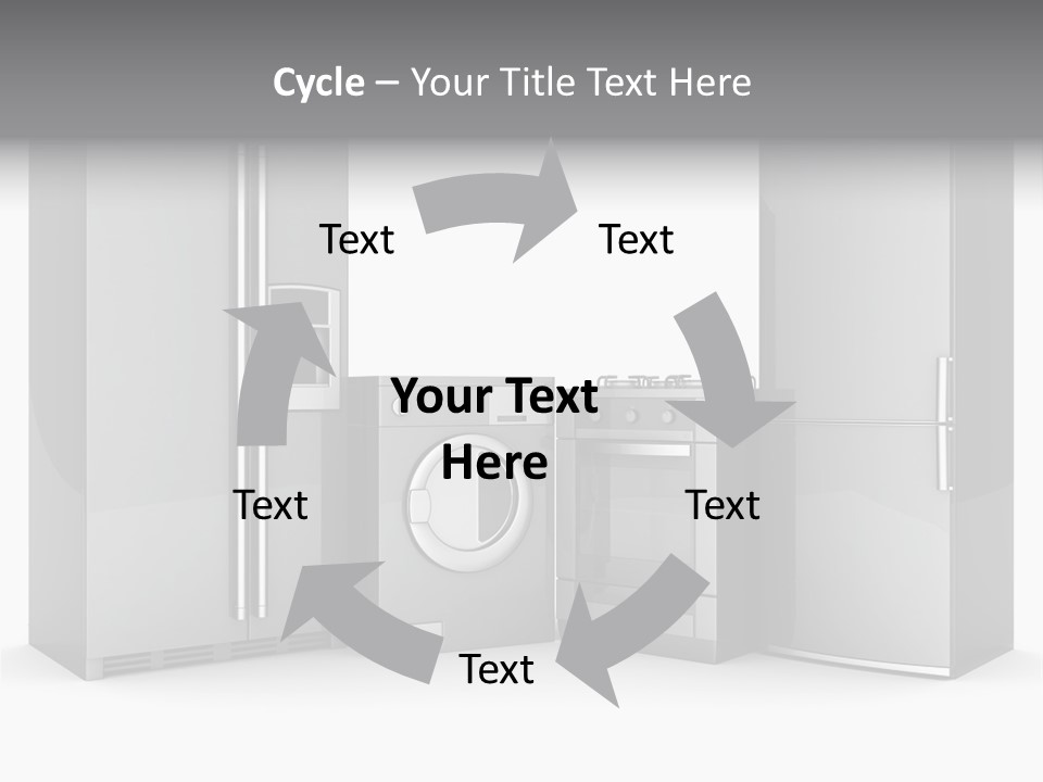 Equipment Set Laundry PowerPoint Template
