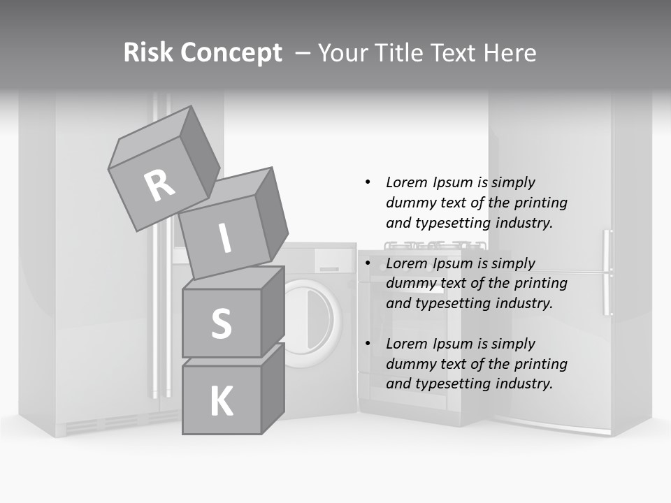 Equipment Set Laundry PowerPoint Template