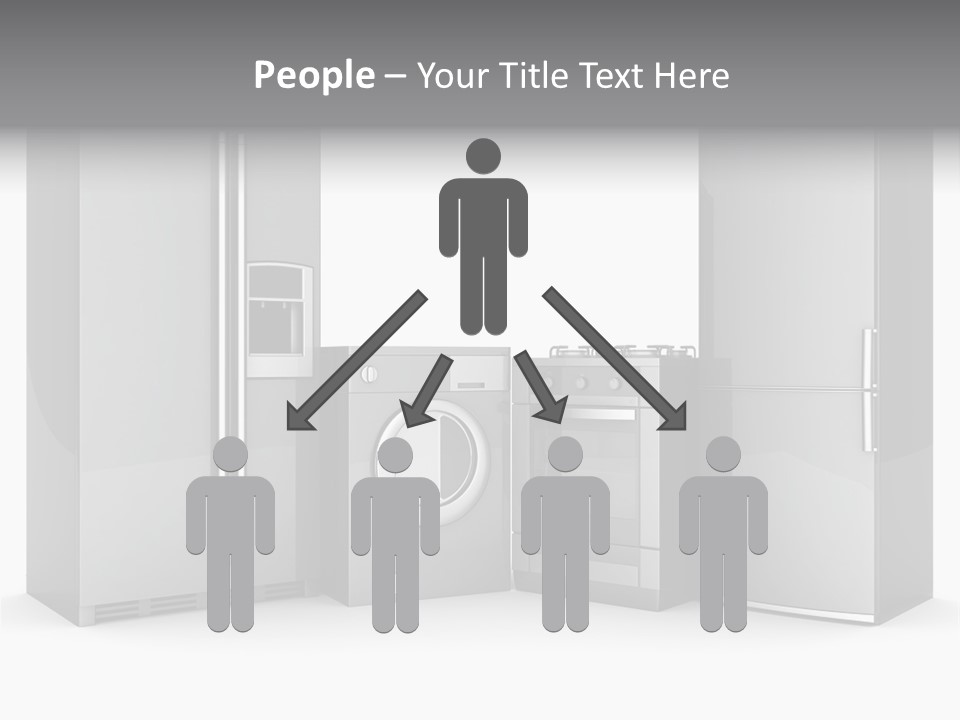 Equipment Set Laundry PowerPoint Template