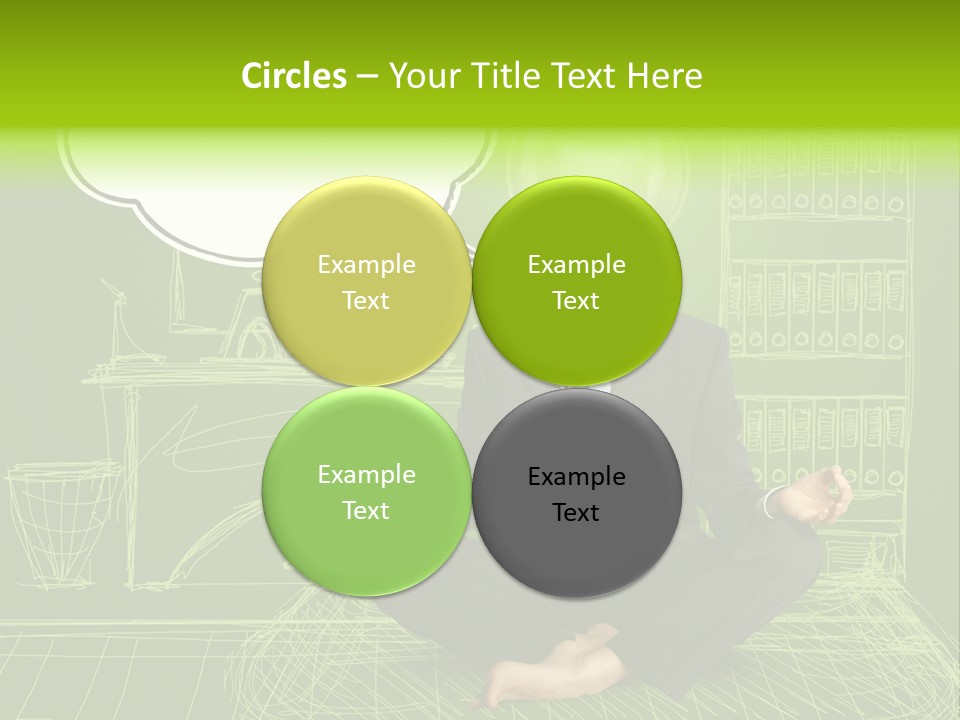 Concept Contemplation Bulb PowerPoint Template