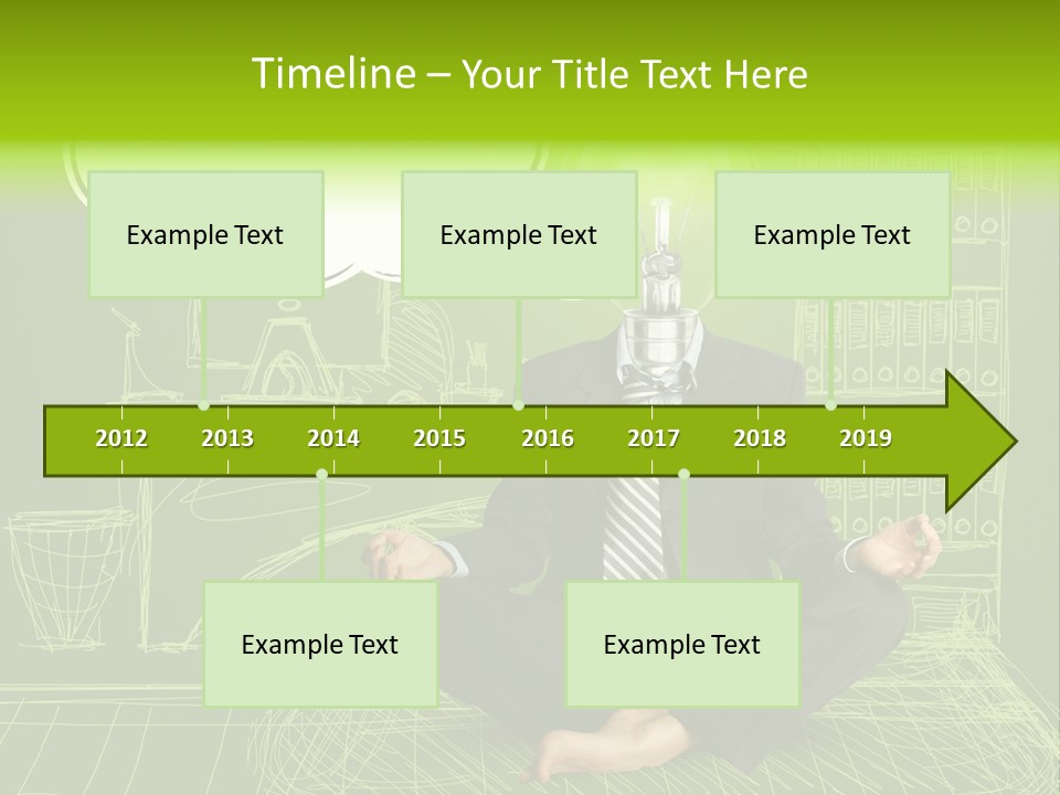 Concept Contemplation Bulb PowerPoint Template