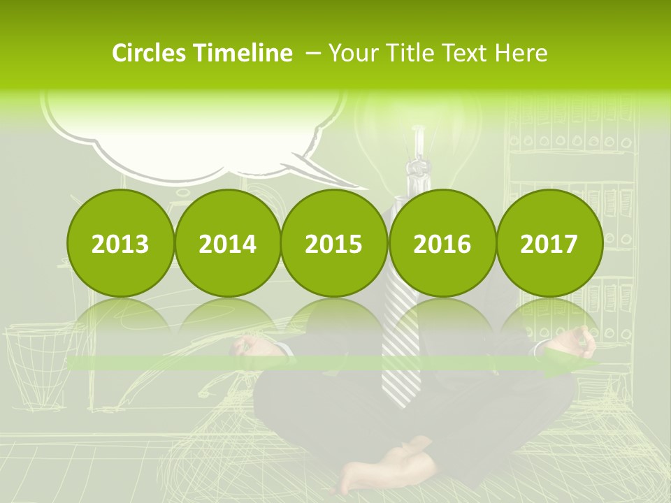 Concept Contemplation Bulb PowerPoint Template