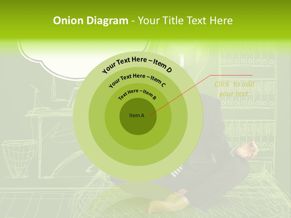 Concept Contemplation Bulb PowerPoint Template