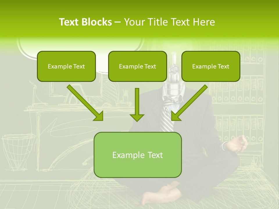 Concept Contemplation Bulb PowerPoint Template