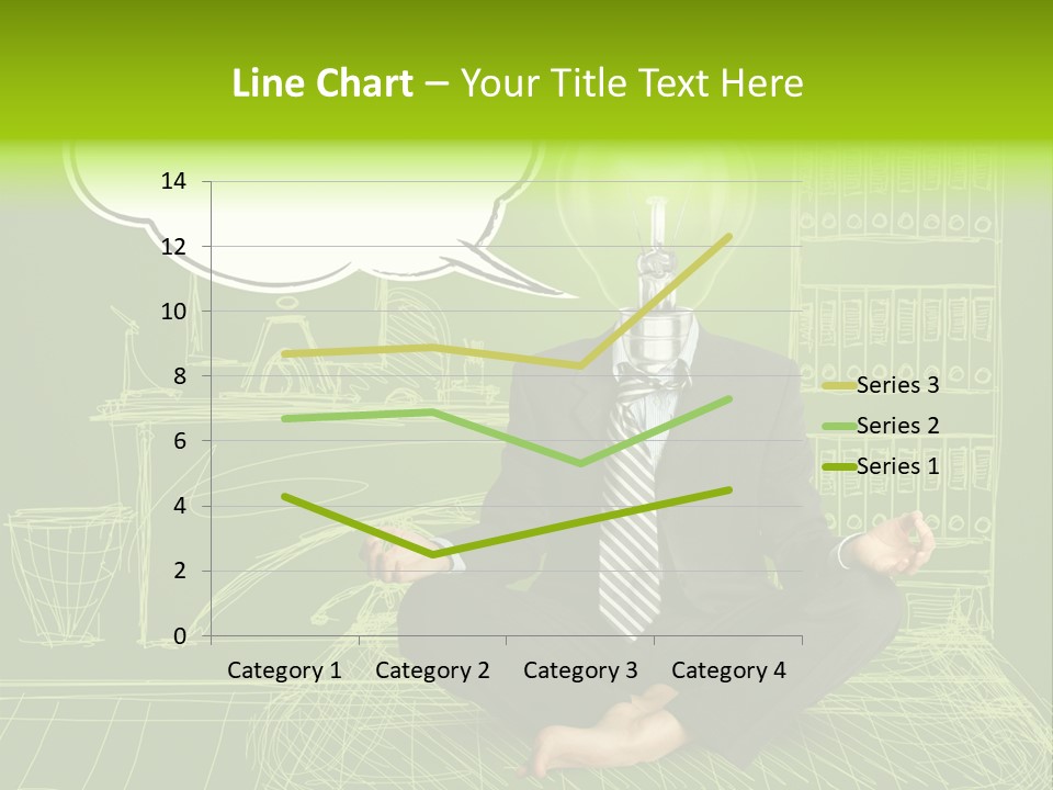 Concept Contemplation Bulb PowerPoint Template