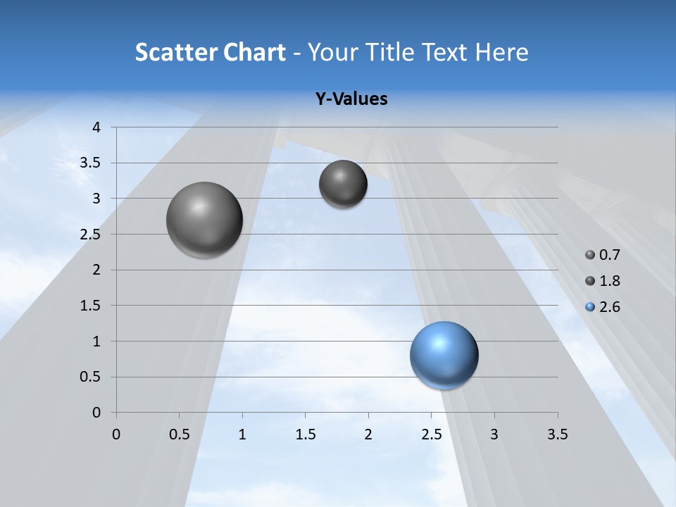 Cloud Building Tall PowerPoint Template
