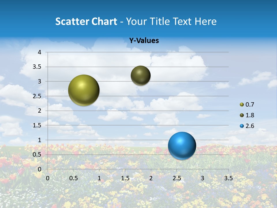 Colorful Sunny Blue PowerPoint Template