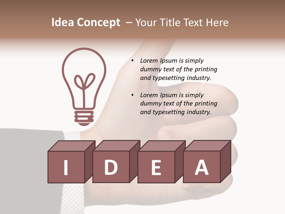 Background Start Concept PowerPoint Template