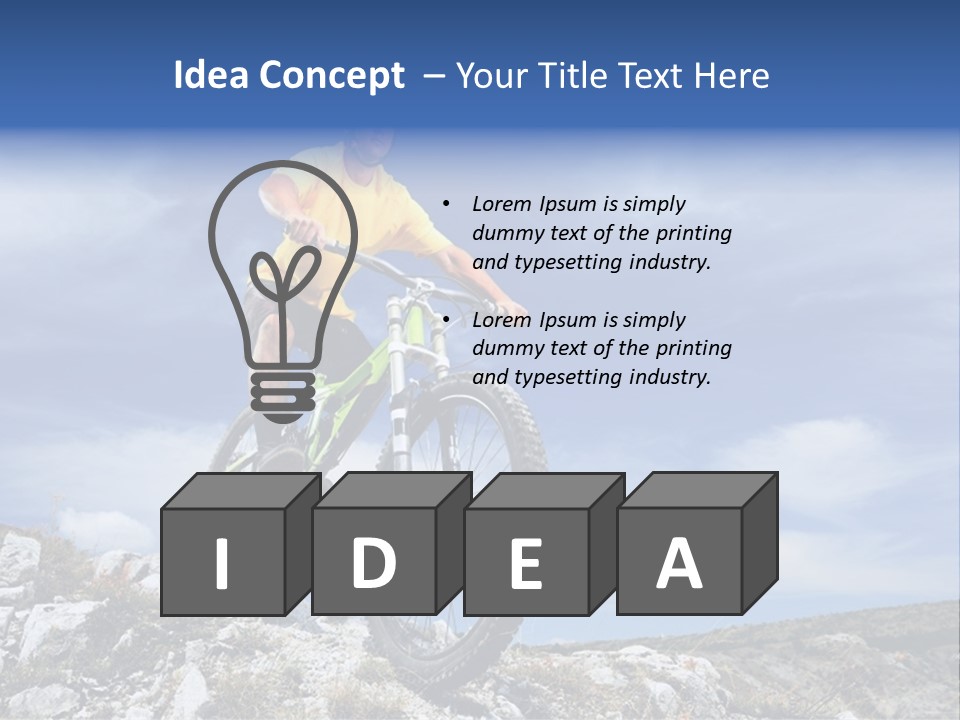 Equipment Boy Man PowerPoint Template