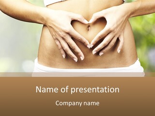 Organic Health Diet PowerPoint Template