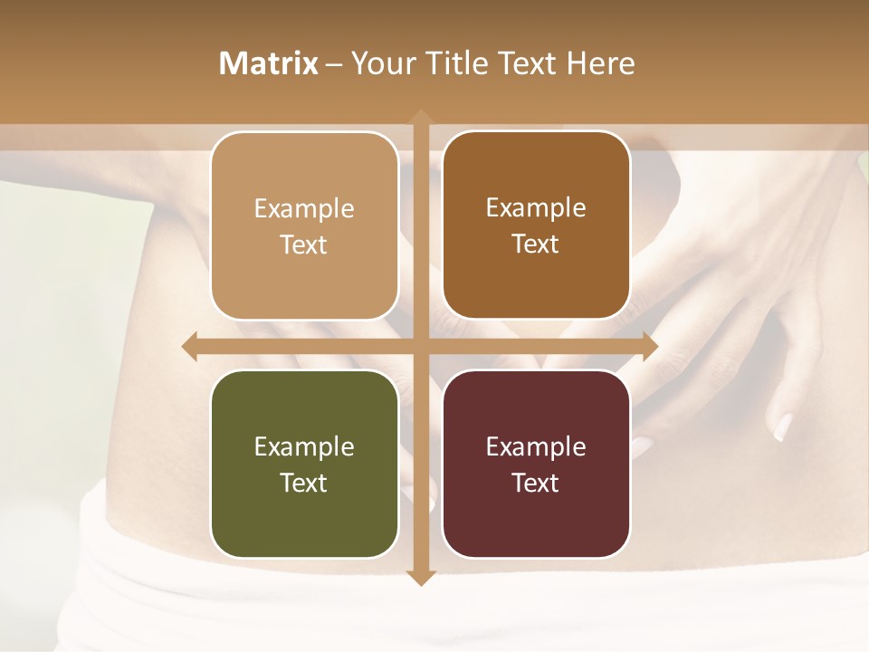 Organic Health Diet PowerPoint Template