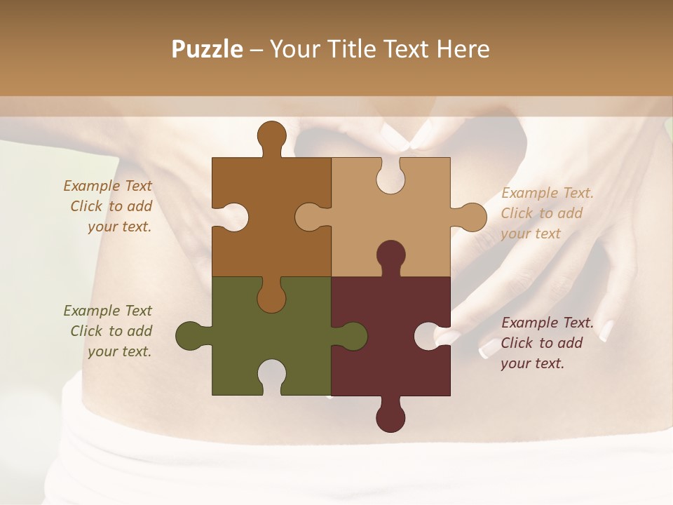 Organic Health Diet PowerPoint Template