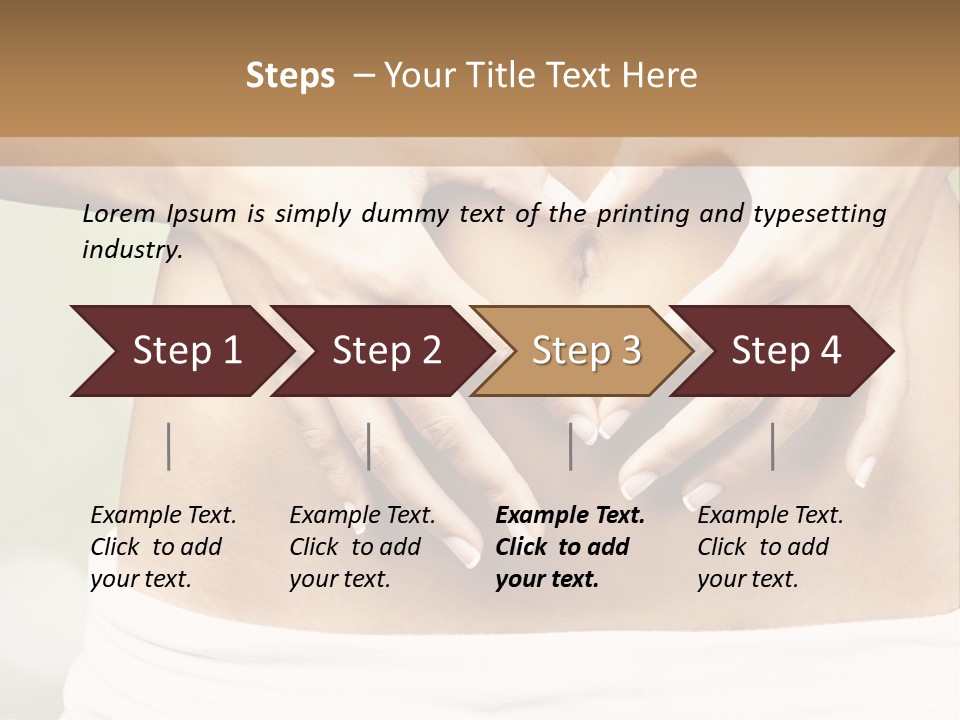 Organic Health Diet PowerPoint Template