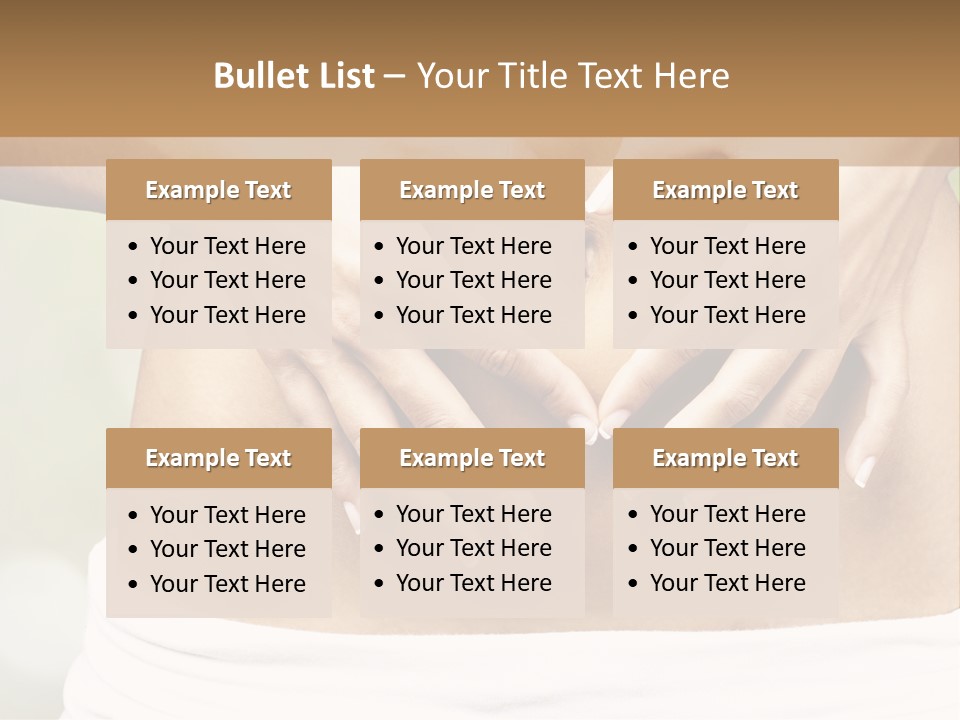 Organic Health Diet PowerPoint Template