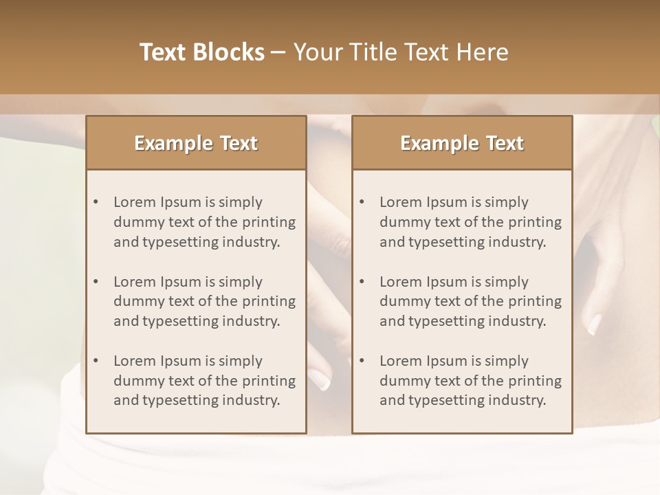 Organic Health Diet PowerPoint Template