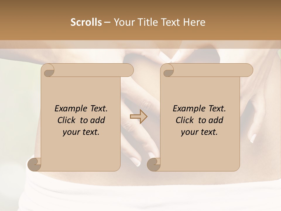 Organic Health Diet PowerPoint Template