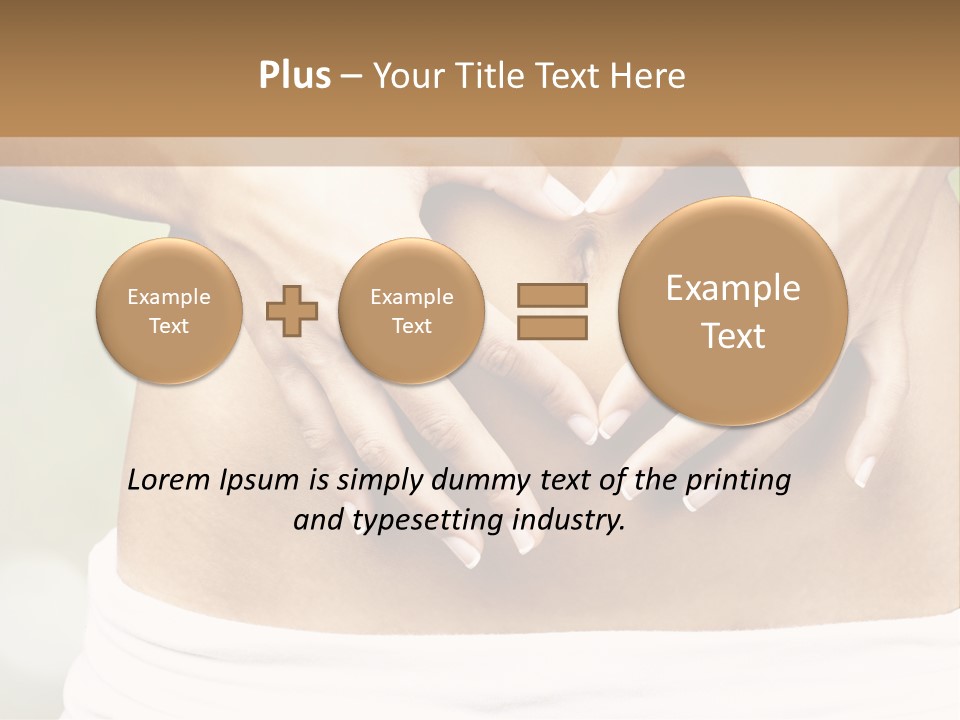 Organic Health Diet PowerPoint Template