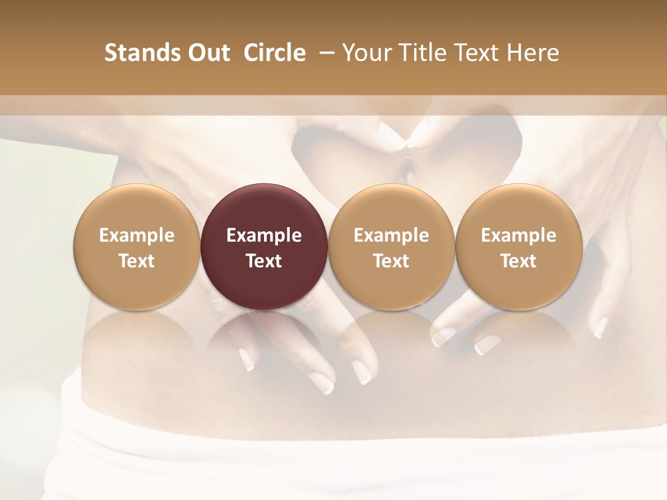 Organic Health Diet PowerPoint Template