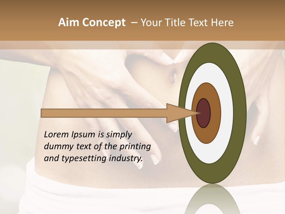 Organic Health Diet PowerPoint Template