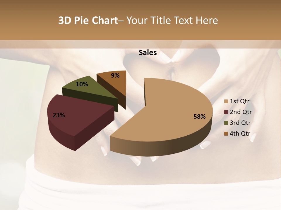 Organic Health Diet PowerPoint Template