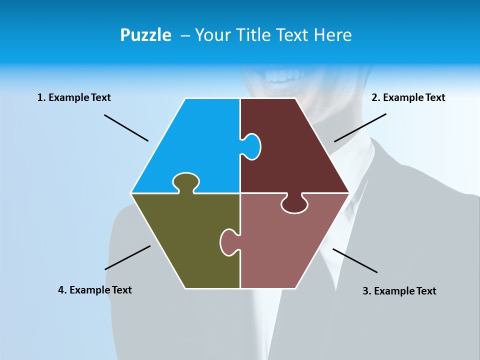 Guy Businessman Corporate PowerPoint Template