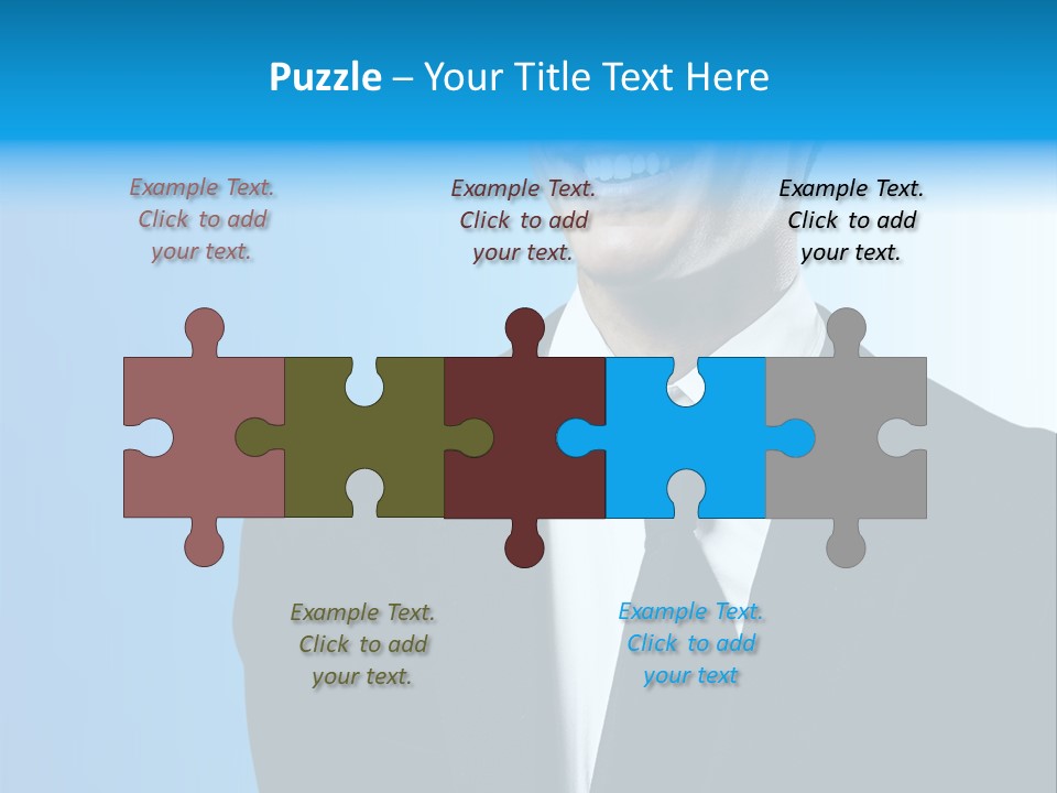 Guy Businessman Corporate PowerPoint Template