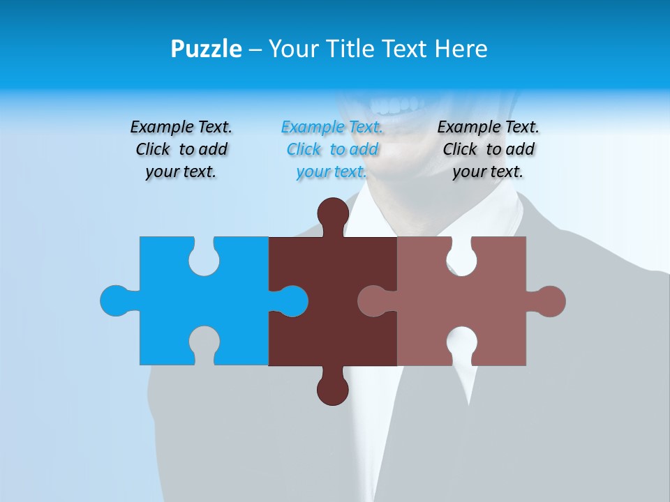 Guy Businessman Corporate PowerPoint Template