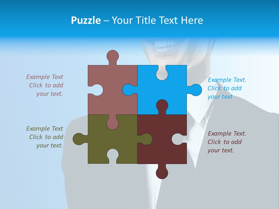 Guy Businessman Corporate PowerPoint Template