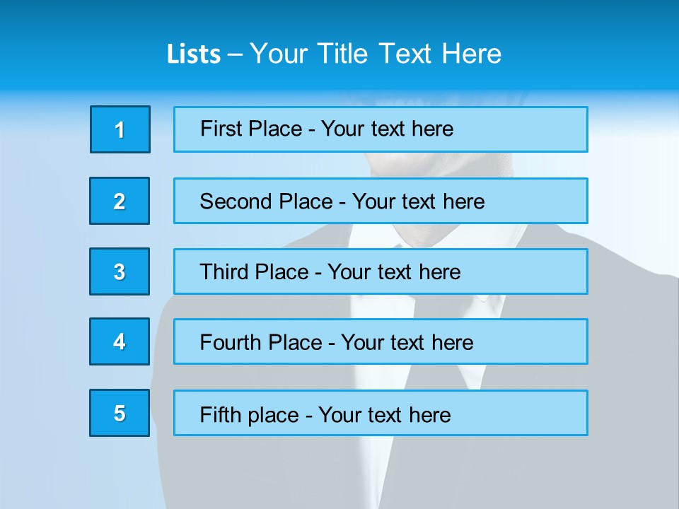 Guy Businessman Corporate PowerPoint Template