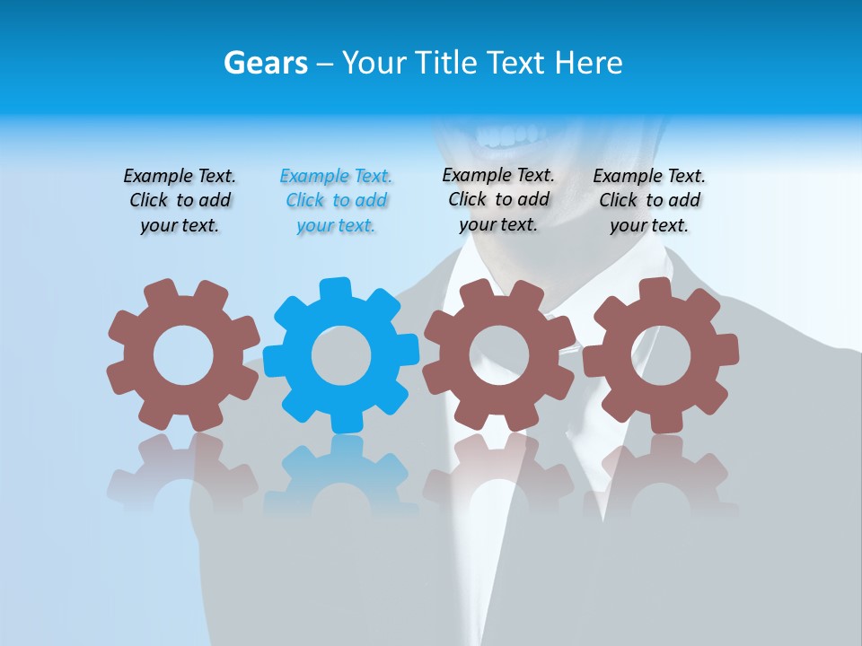 Guy Businessman Corporate PowerPoint Template